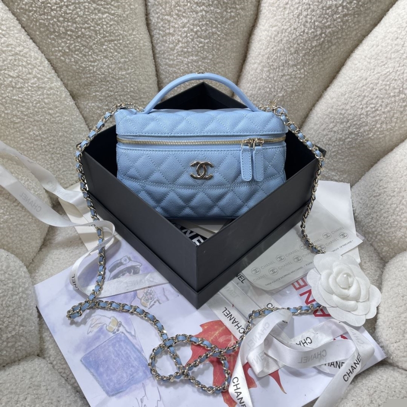 Ch*el cosmetic bags